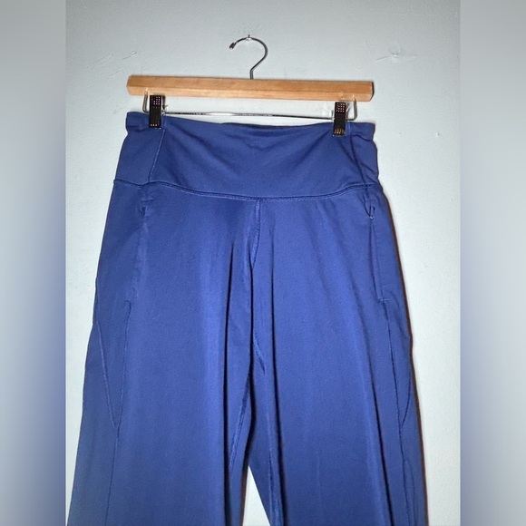 LULULEMON fresh tracks zip ankle jogger pants in blue size 4 - Picture 3 of 6